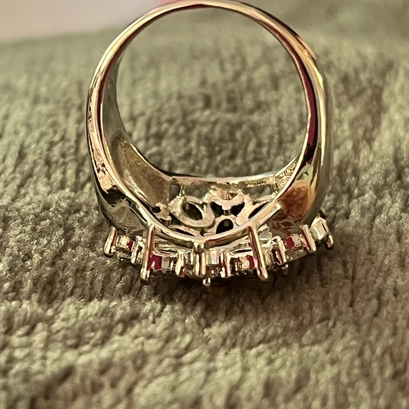 Multicolour flower ring - Picture 3 of 5